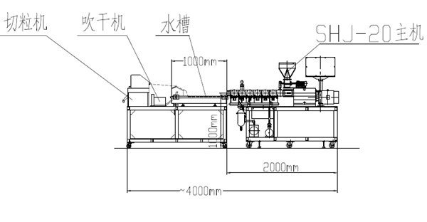 双螺杆20实验挤出造粒机